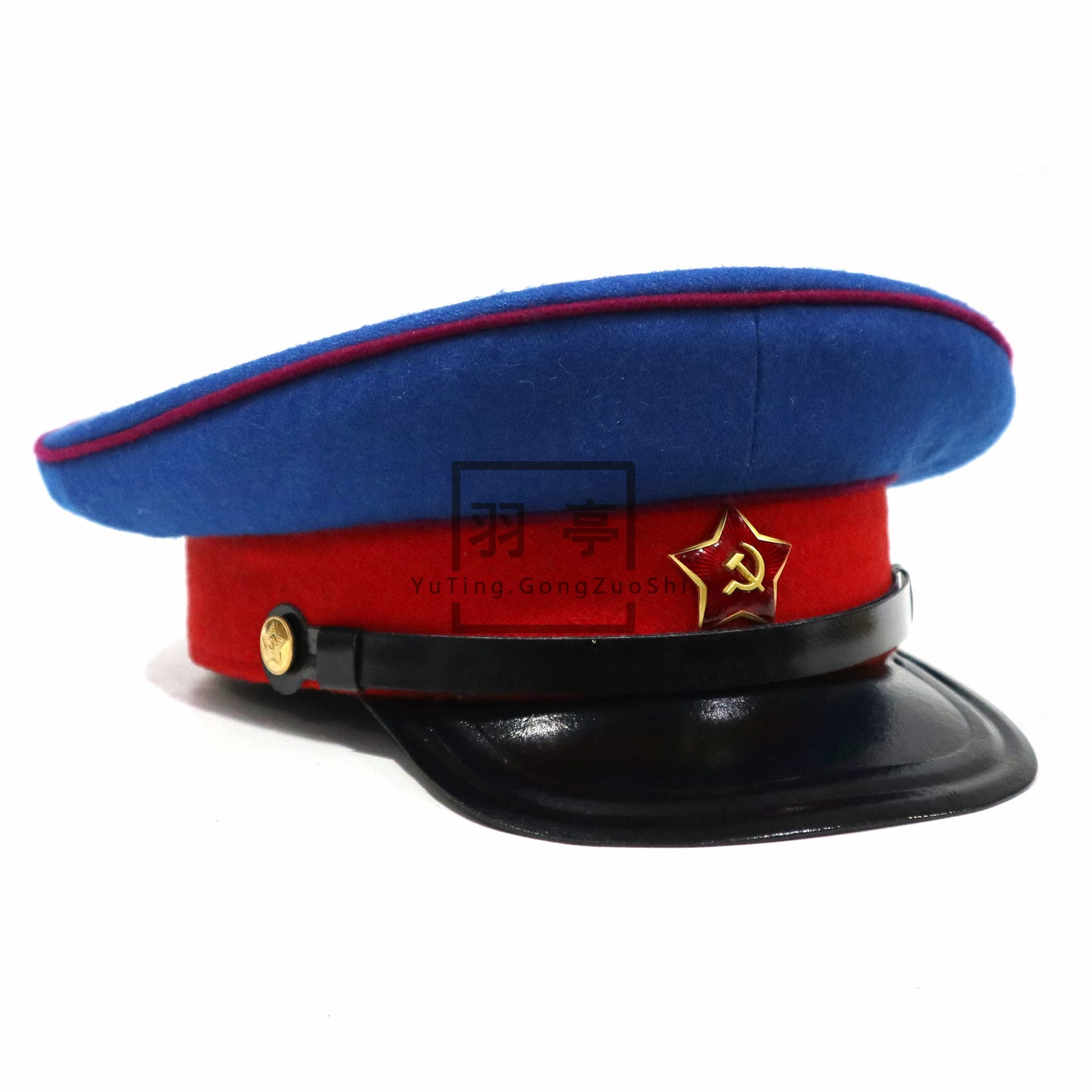 复制前苏联内务部大檐帽
