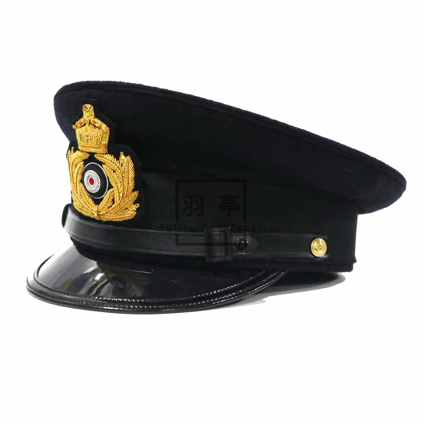 一战德国海军大檐帽