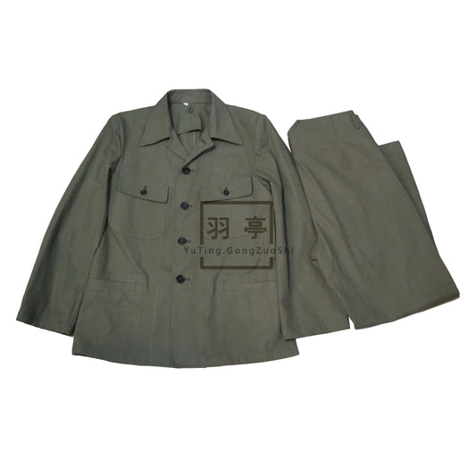 旧日本海军三种略衣作业服影视道具现货  Movie Prop：Three Types of Vintage Japanese Navy Working Fatigue Uniforms