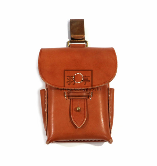 WW2 Japanese Army Military Imperial Map bag case leather bag small-scale