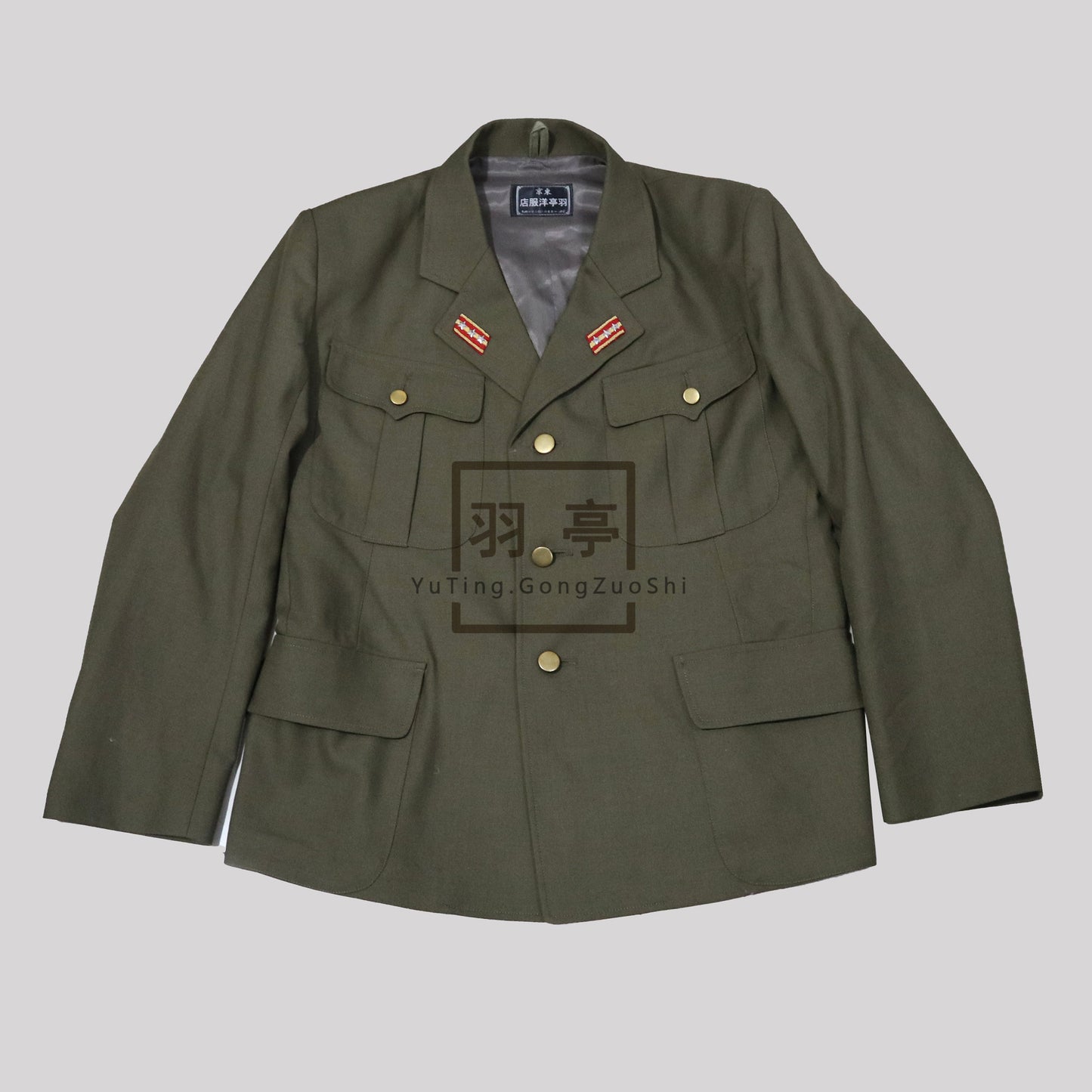 旧日本陆军将校防暑衣WWII IJA Officer's Summer Service Tunic