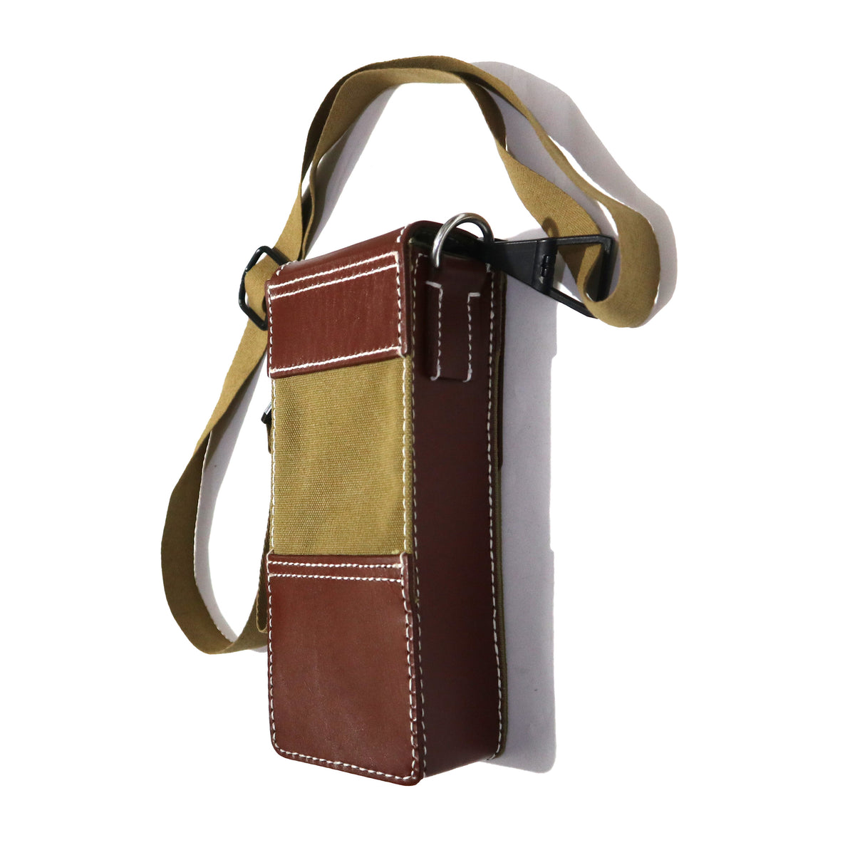 旧日本陆军九六式九九式轻机枪弹匣囊甲型弹仓囊复刻品`WWII Japanese Type 96 / Type 99 LMG Magazine Pouch Replica, Canvas & Leather Historical Reenactment Gear`