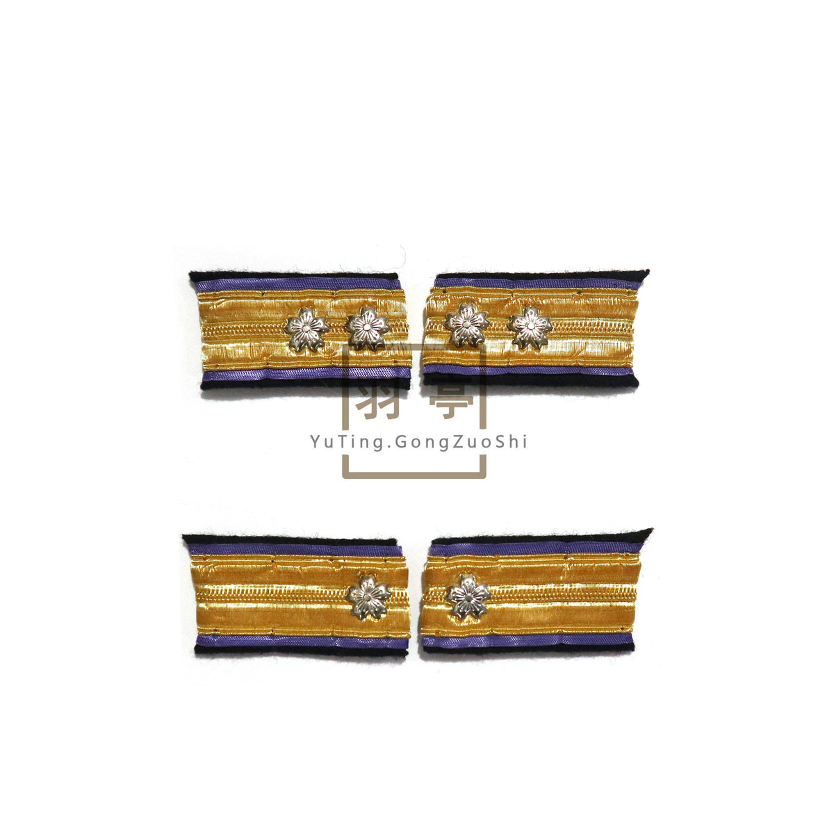 机关反派配角襟章电影长剧短剧领章cosplay重演现货中影  Agency Villain Supporting Role Lapel Badge & Collar Tab, Cosplay & Reenactment Film Prop, China Film, In Stock