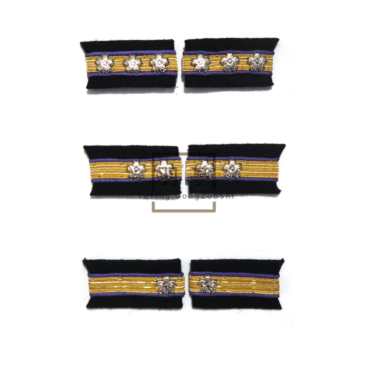 机关反派配角襟章电影长剧短剧领章cosplay重演现货中影  Agency Villain Supporting Role Lapel Badge & Collar Tab, Cosplay & Reenactment Film Prop, China Film, In Stock