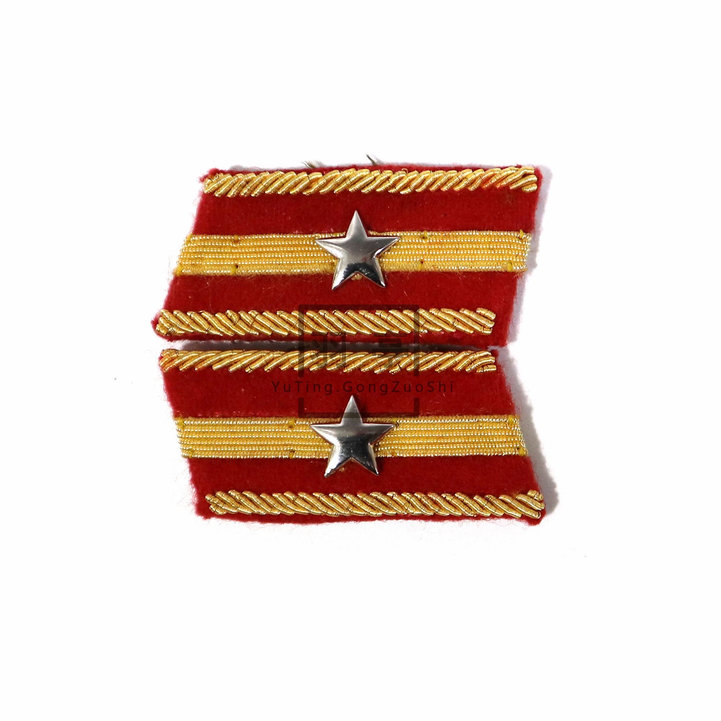 高品质电影道具旧日本九八式襟章High-Quality Movie Prop · Imperial Japanese Army Type 98 Collar Insignia