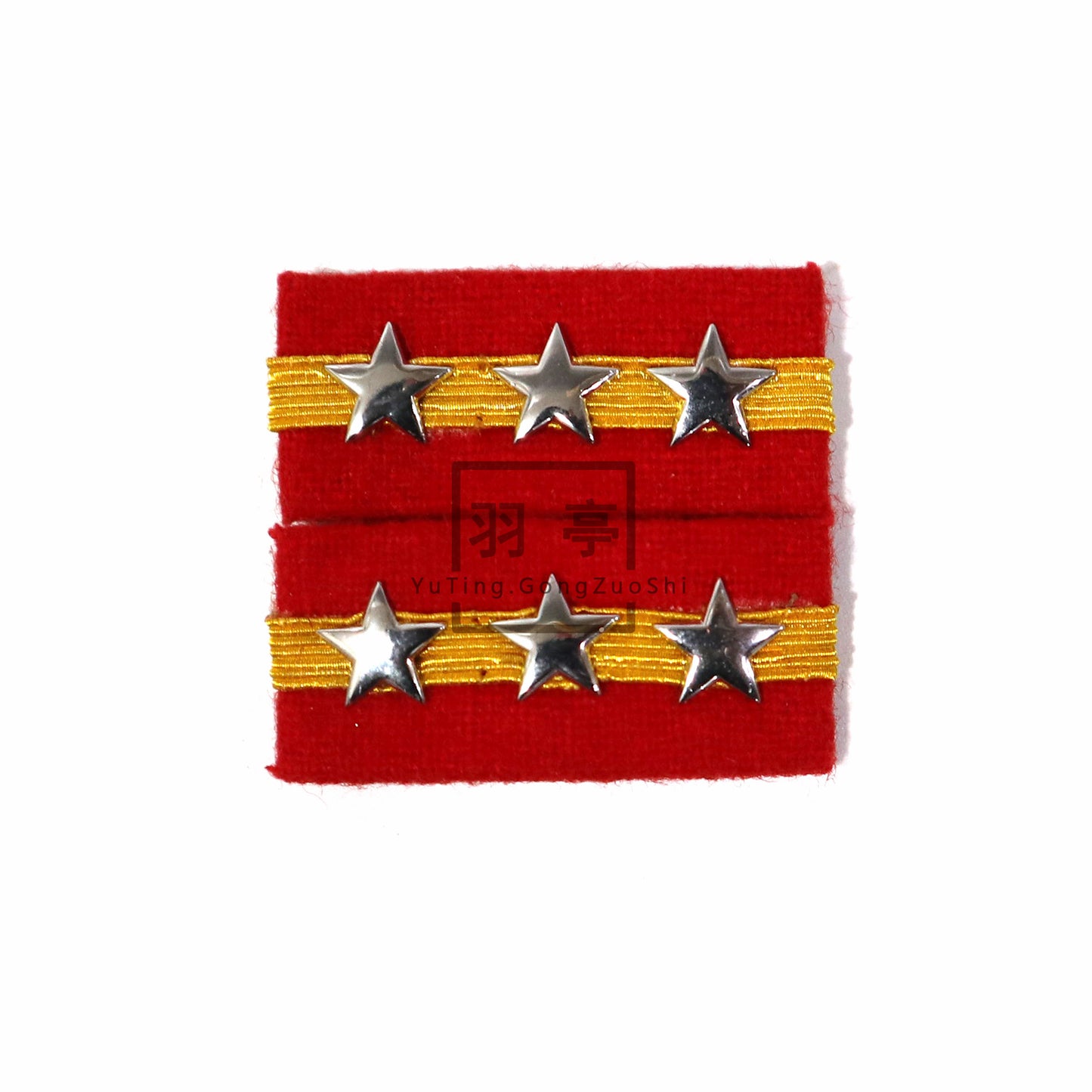 高品质电影道具旧日本九八式襟章High-Quality Movie Prop · Imperial Japanese Army Type 98 Collar Insignia