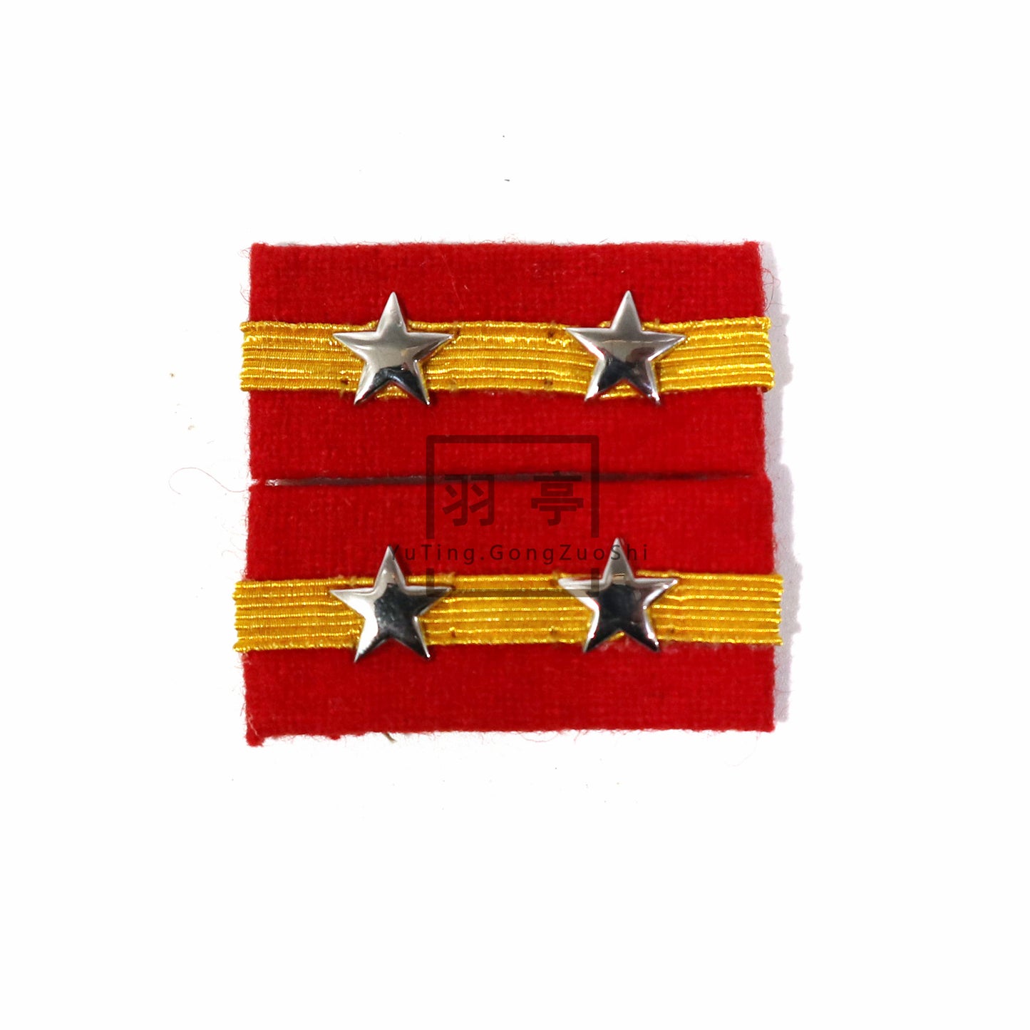 高品质电影道具旧日本九八式襟章High-Quality Movie Prop · Imperial Japanese Army Type 98 Collar Insignia