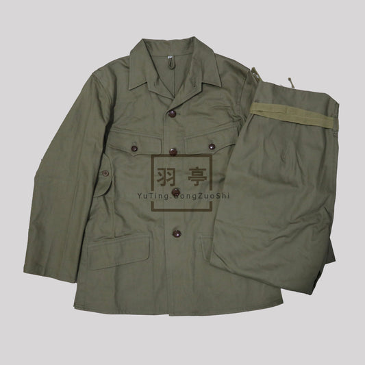 旧日本陆军士兵防暑衣IJA Enlisted Heat-Proof Uniform