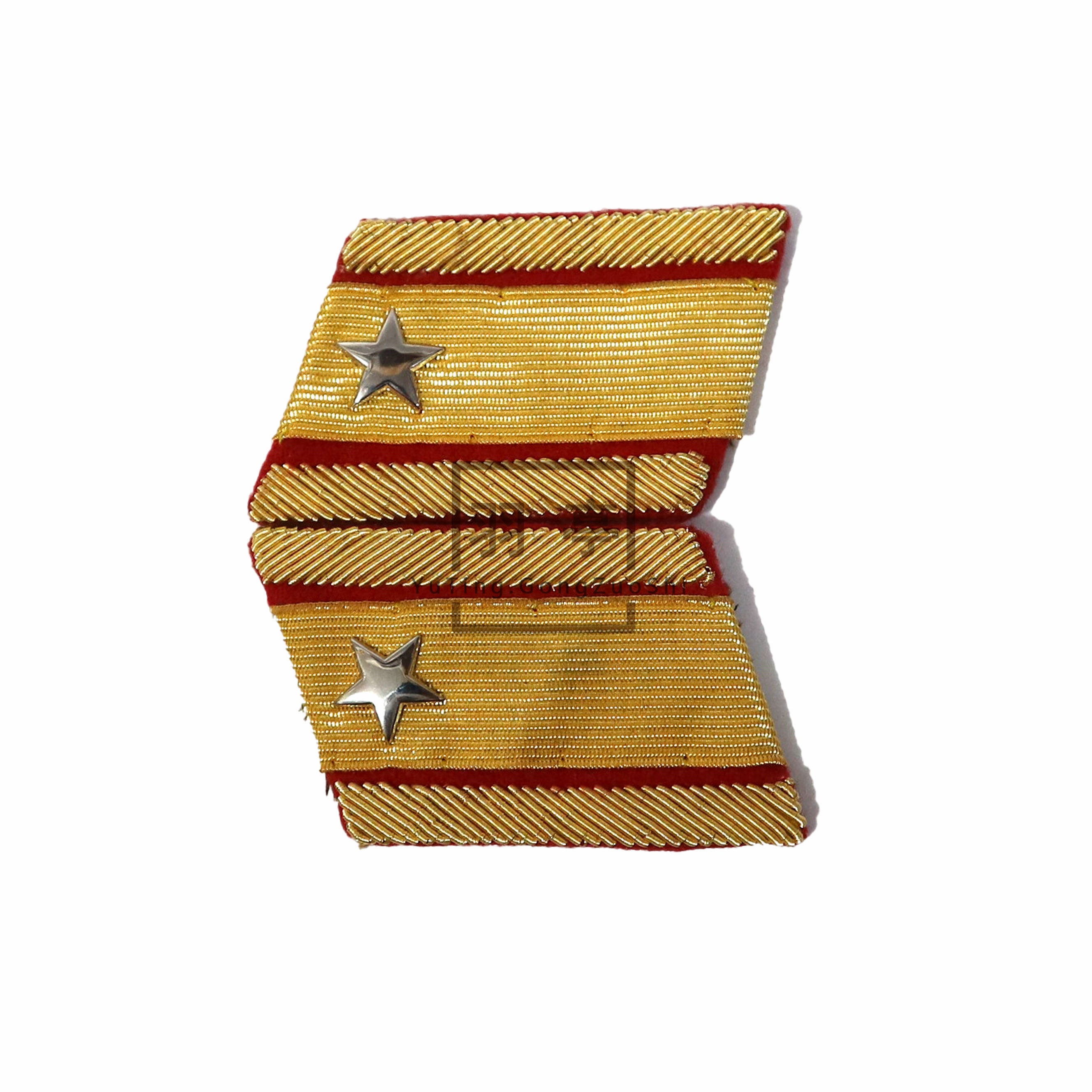 旧日本陆军三式襟章阶级章Type 3 Collar Insignia, Rank Badge of the