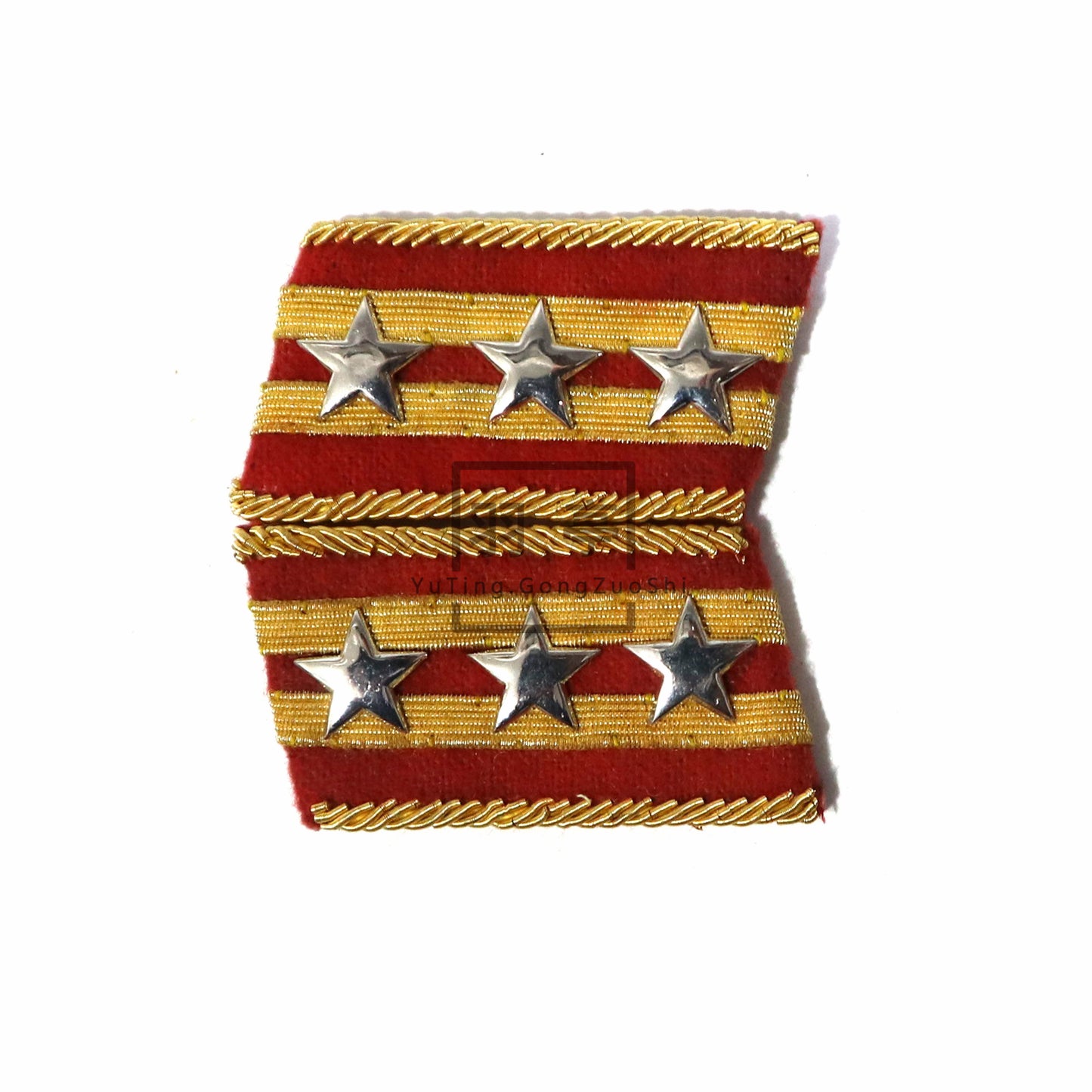 旧日本陆军三式襟章阶级章Type 3 Collar Insignia, Rank Badge of the Imperial Japanese Army1