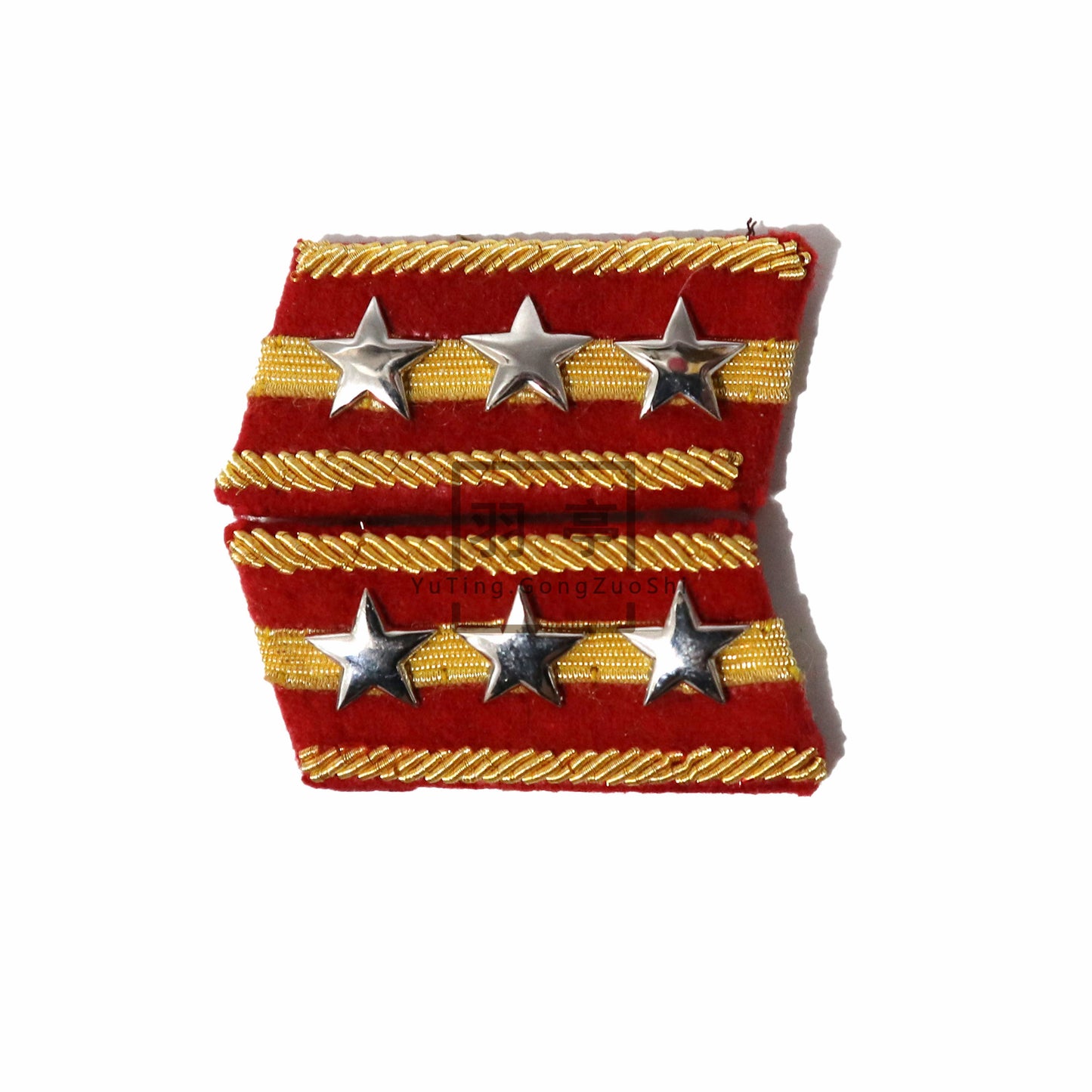 旧日本陆军三式襟章阶级章Type 3 Collar Insignia, Rank Badge of the Imperial Japanese Army1