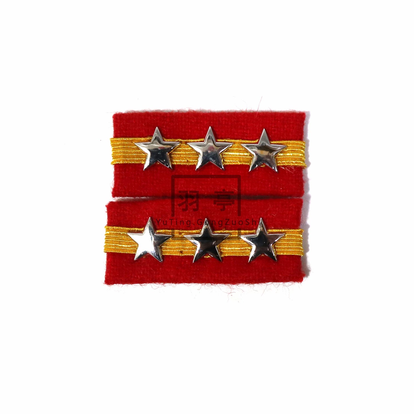 旧日本陆军三式襟章阶级章Type 3 Collar Insignia, Rank Badge of the Imperial Japanese Army1