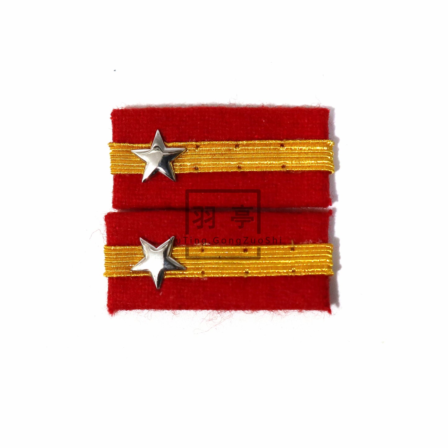 旧日本陆军三式襟章阶级章Type 3 Collar Insignia, Rank Badge of the Imperial Japanese Army1