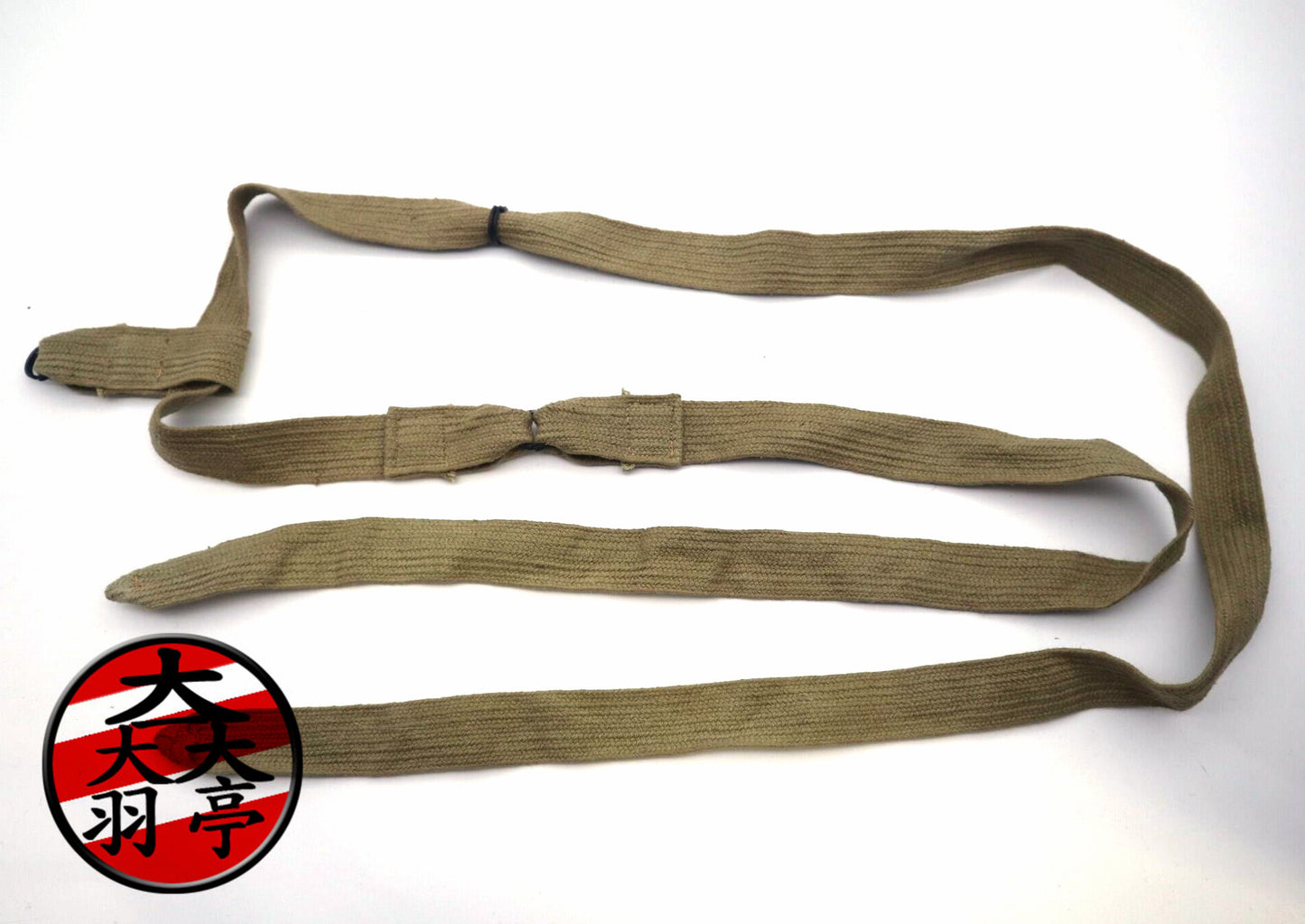 羽亭推荐九零盔90式头盔下巴带织带绑绳Recommended by Yuting, Type‑90 helmet webbing chin‑strap