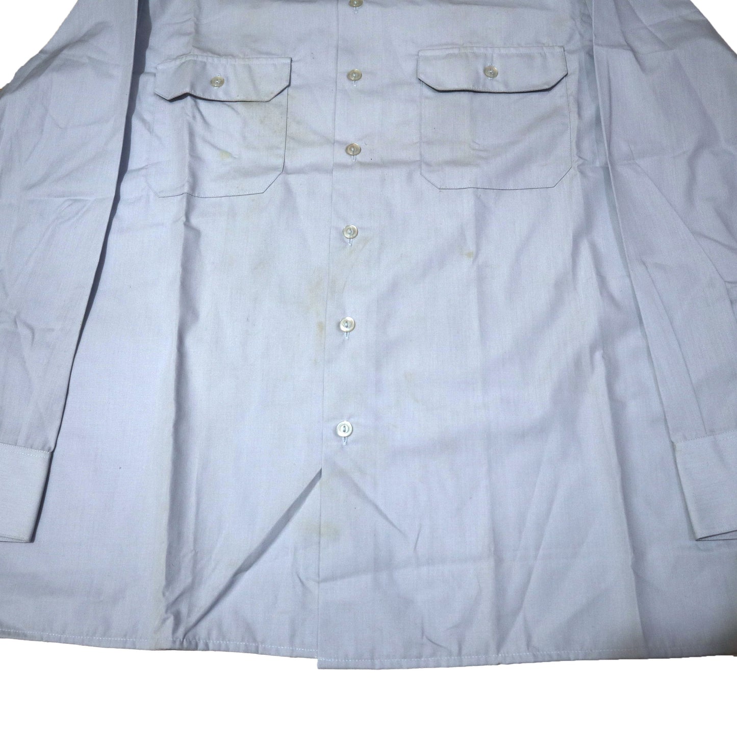 羽亭推荐联邦德国原品蓝色衬衣cosplay重演现货收藏Recommended by Yuting, original West‑German blue service shirt, for cosplay & historical reenactment, collectible, in stock