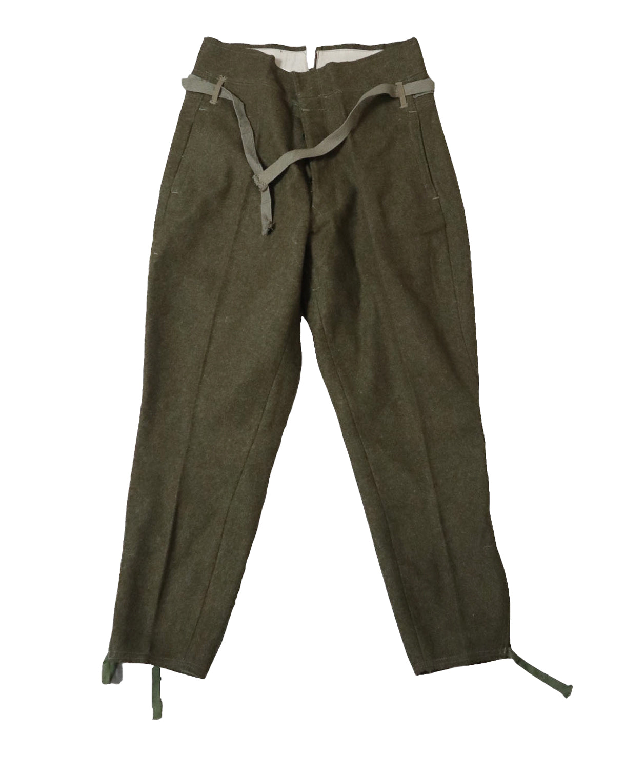 羽亭推荐原品毛呢裤子全新未使用满产红色主题教育博馆展出Original woolen trousers recommended by Yuting, brand‑new and unused, exhibited at the Manchan Red‑themed Education Museum