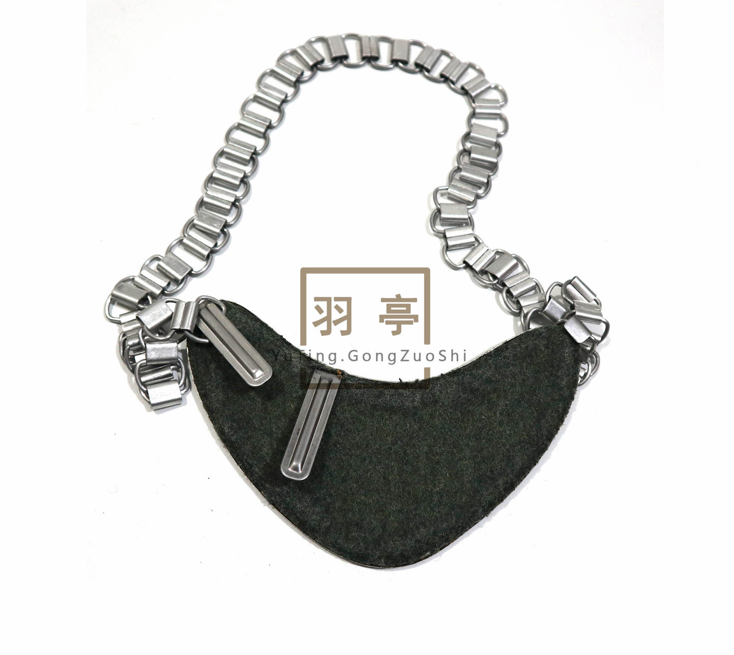 羽亭推荐德宪兵狗牌链子cosplay重演金属夜光gen   Yuting Recommended, German‑Style Military Police Dog Tag with Chain, Metal Luminous Model, for Cosplay & Reenactment, Gen‑Spec Reproduction
