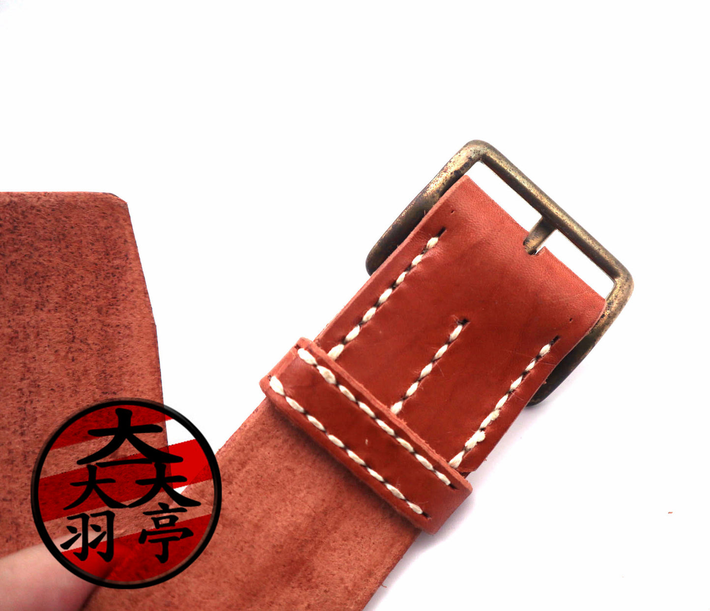 羽亭推荐出口版皮具38前盒后盒油壶腰带头层牛皮   Recommended by Yuting: Export‑grade top‑grain leather set, Type‑38 front & rear ammo pouches, gun oiler, waist belt