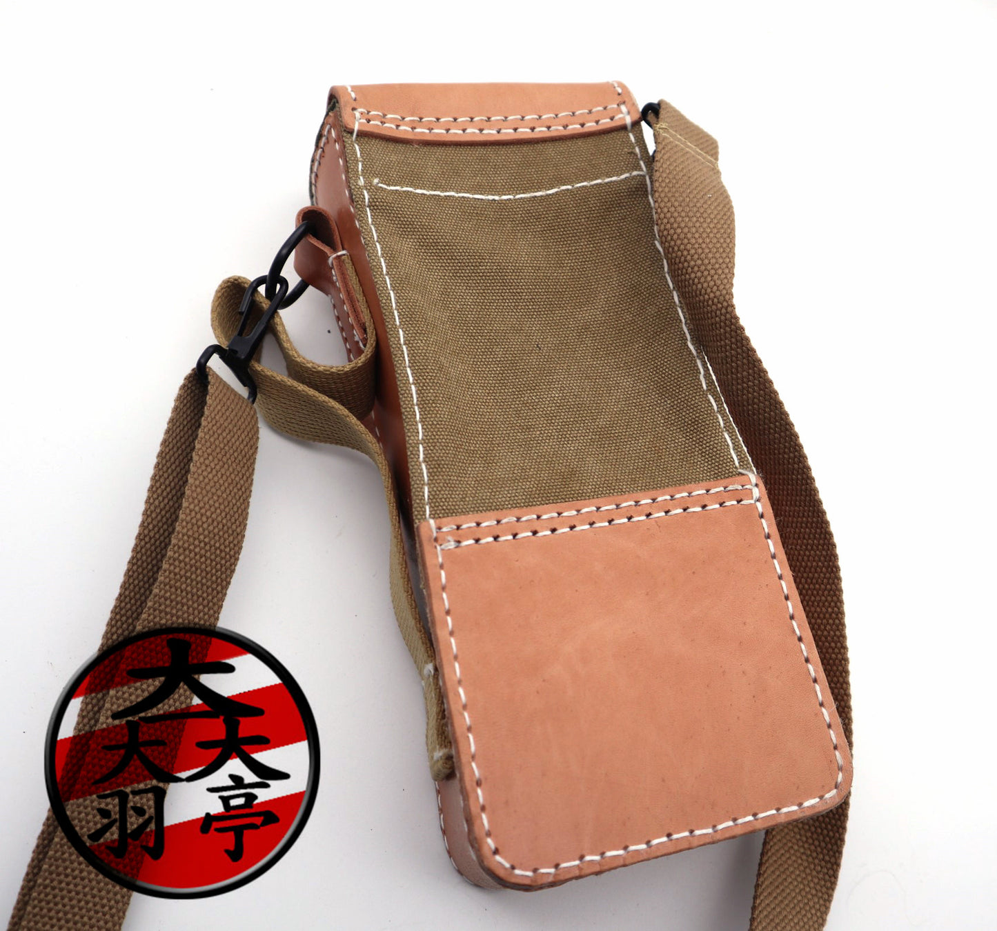 羽亭推荐复制户外九六九九式机关充收纳包影视道具中影杂物挎包Recommended by Yuting: Reproduction Type96/99 machine‑gun storage pouch, movie prop, Zhongying style crossbody utility bag