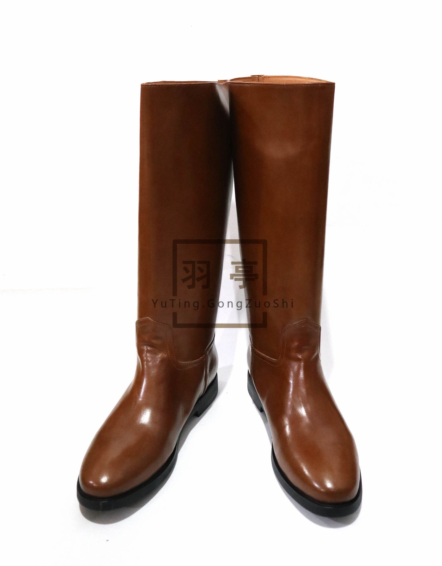 羽亭推荐复制长筒靴马靴马术马具 cos 重演皮质裤子装备 wwRecommended by Yuting: Reproduction tall riding boots, equestrian gear, cosplay & historical reenactment leather‑pants set ww