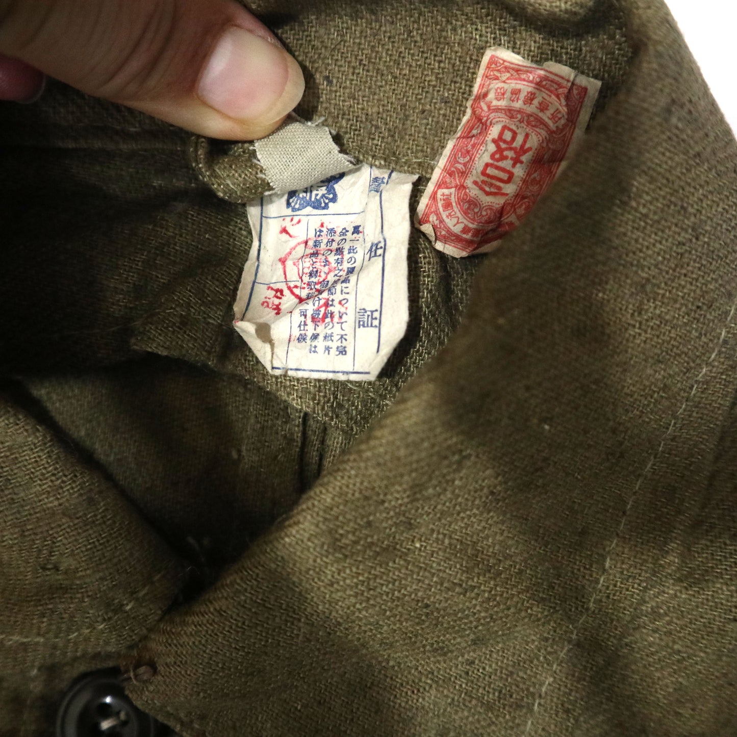羽亭推荐朝鲜以东邻居的学生装果民服战时现货保真博馆收藏未使用Recommended by Yuting, original wartime North‑Korean student national uniform, unused, authentic, museum‑collectible grade, in stock