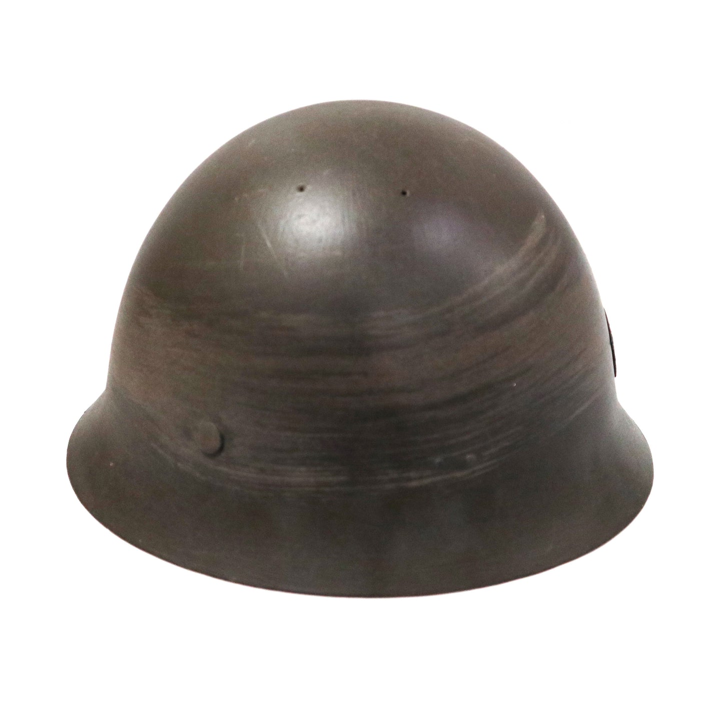 羽亭推荐原品90盔壳重漆cosplay重演现货收藏九零    Recommended by Yuting: Original‑issue Type‑90 helmet shell, repainted, in‑stock for cosplay, reenactment & collection