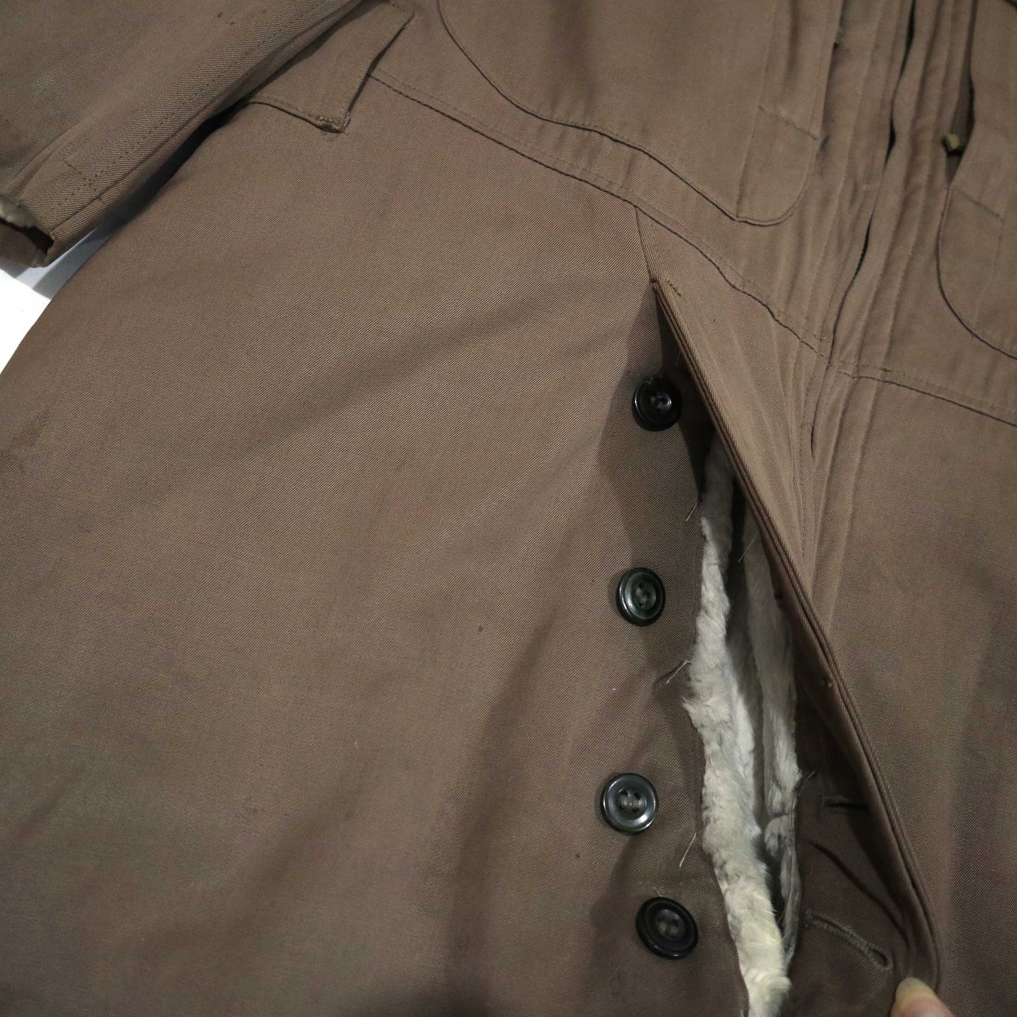 羽亭推荐陆航原品连体飞行服现货保真兔毛博馆收藏品空战Recommended by Yuting, original army‑aviation one‑piece flight suit, rabbit fur lining, authentic, museum‑collectible piece, air‑combat themed collectible, in stock