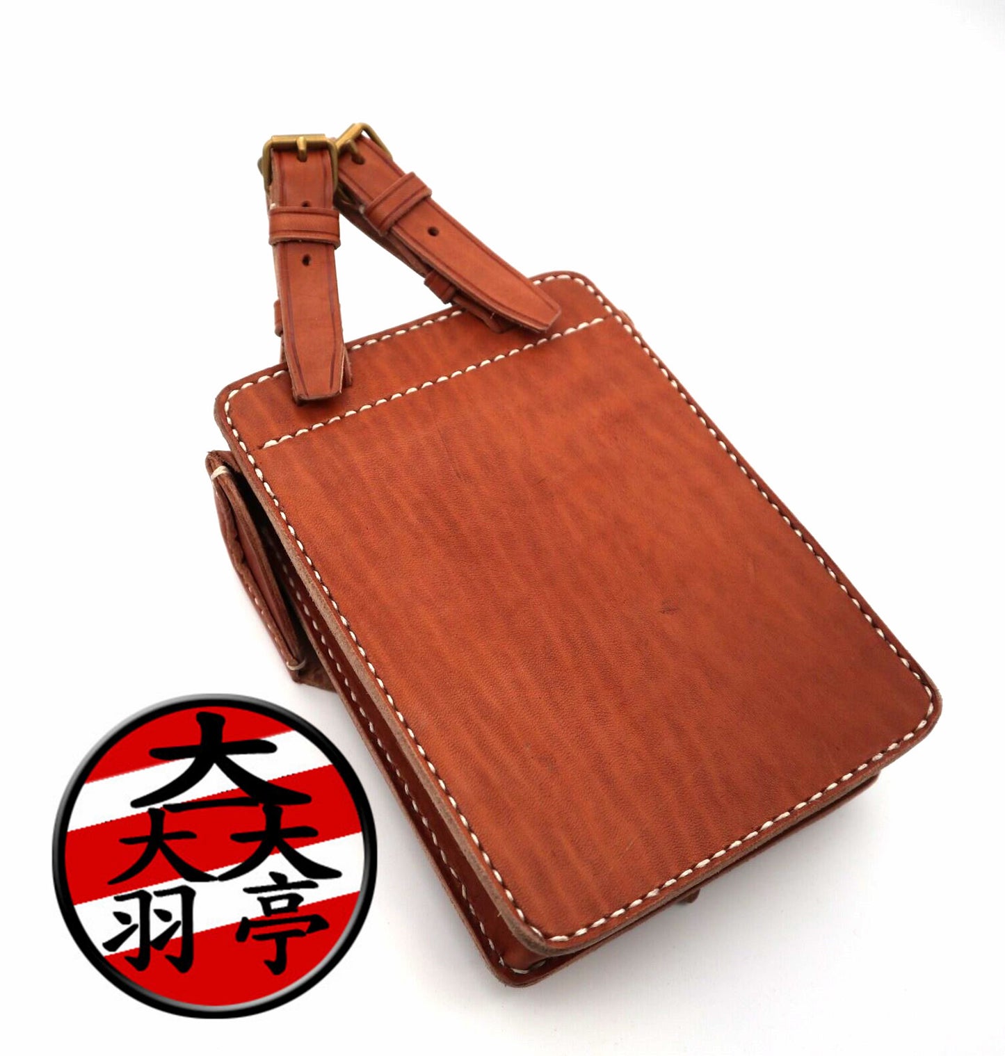 羽亭推荐德小型地图杂物拎包挎包将校头层牛皮外贸出口版本Recommended by Yuting, German‑style officer full‑grain‑leather small utility‑map satchel, export‑version