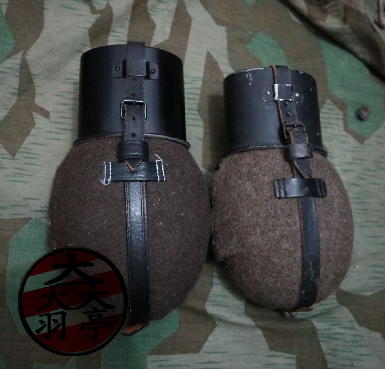 羽亭推荐ww2M31型毛毡水壶原品风范制服装备重演装具铝制