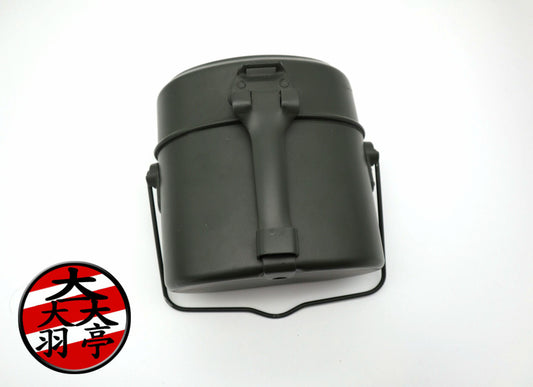 羽亭推荐复制德军饭盒m31型cos重演收藏    Yuting Recommended, Reproduction German‑Style M31 Mess Kit, for Cosplay, Reenactment & Collecting