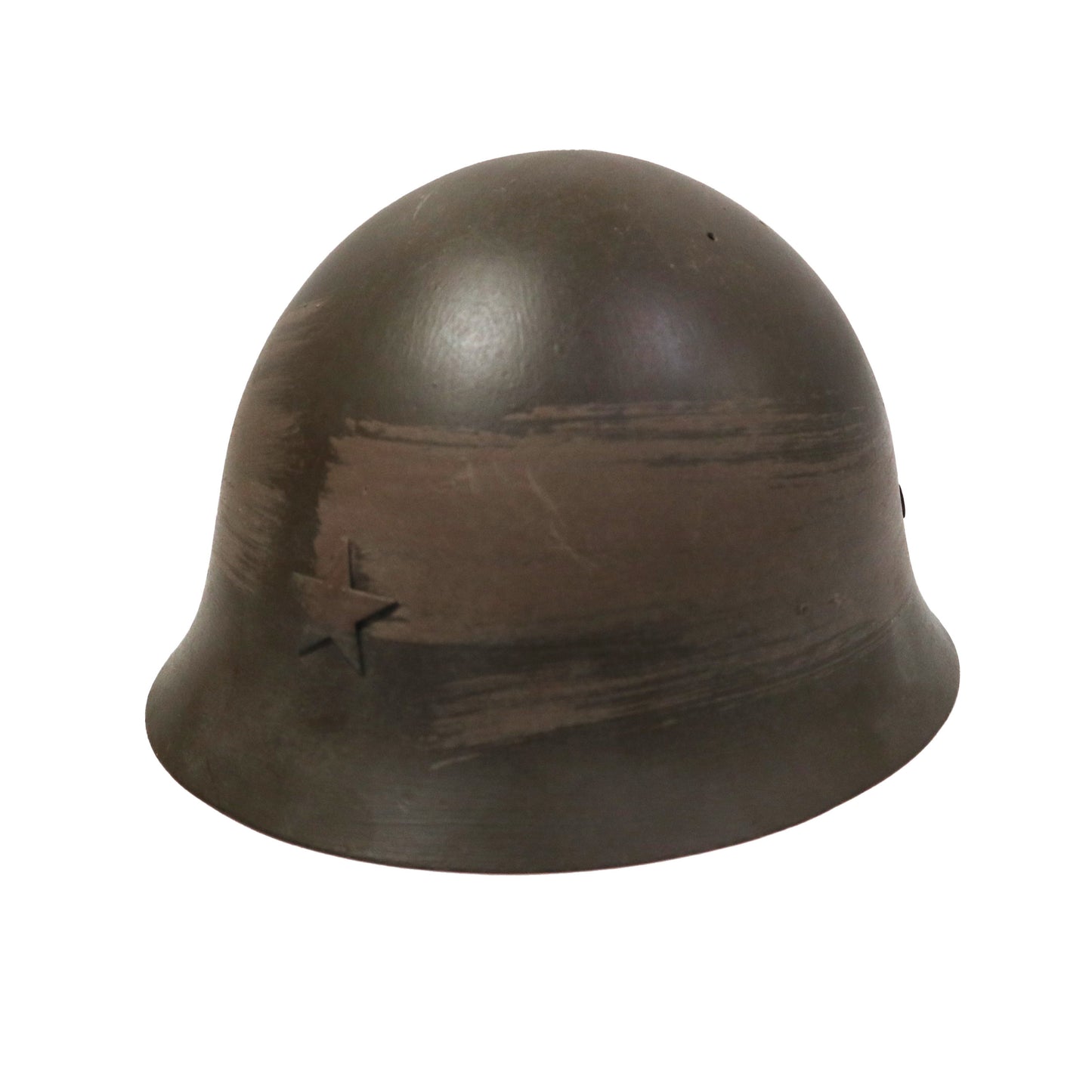 羽亭推荐原品90盔壳重漆cosplay重演现货收藏九零    Recommended by Yuting: Original‑issue Type‑90 helmet shell, repainted, in‑stock for cosplay, reenactment & collection