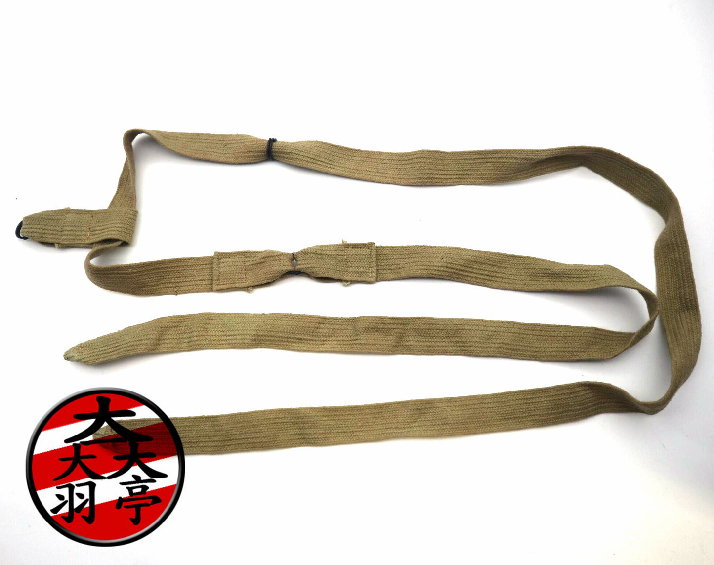 羽亭推荐九零盔90式头盔下巴带织带绑绳Recommended by Yuting, Type‑90 helmet webbing chin‑strap