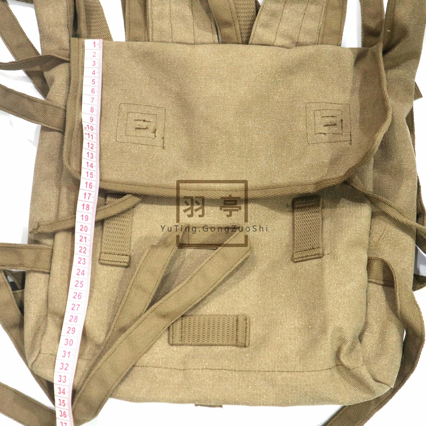 羽亭朝鲜帆布章鱼包八爪包背包影视道具低端复制 Recommended by Yuting: Korean‑theme canvas “octopus‑style” knapsack, basic reproduction, movie‑scene prop
