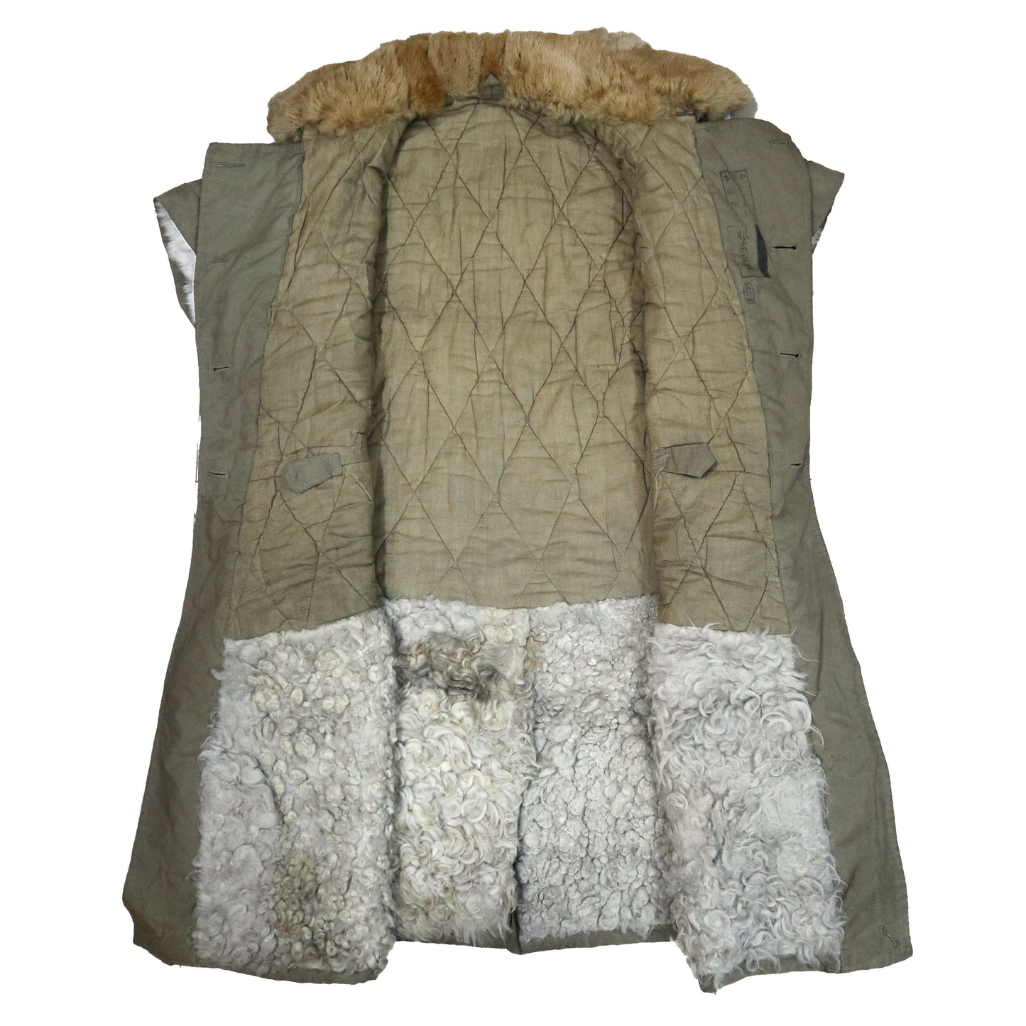 羽亭推荐朝鲜以东原品大衣防寒兵用现货保真博馆收藏4Recommended by Yuting, original North‑Korean soldier winter cold‑proof overcoat, Size 4, authentic, museum‑collectible grade, in stock