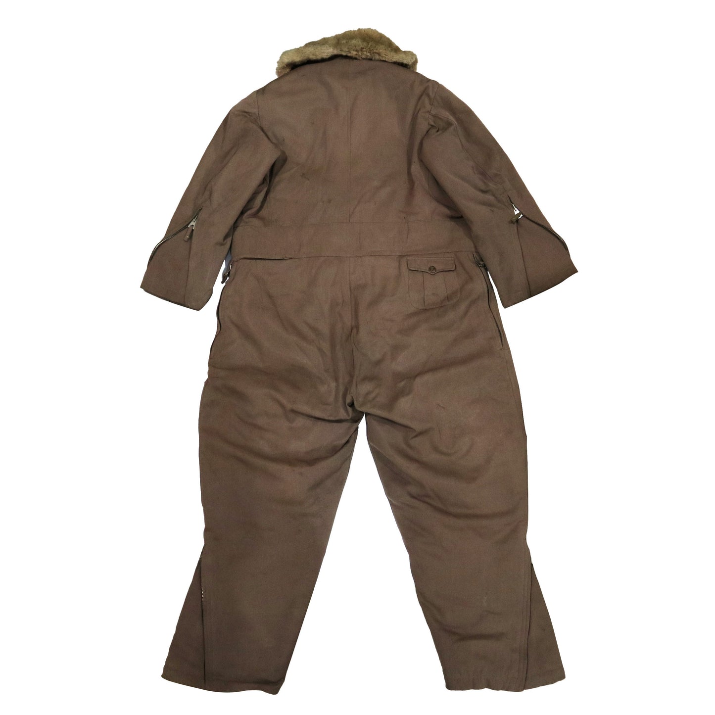 羽亭推荐陆航原品连体飞行服现货保真兔毛博馆收藏品空战Recommended by Yuting, original army‑aviation one‑piece flight suit, rabbit fur lining, authentic, museum‑collectible piece, air‑combat themed collectible, in stock
