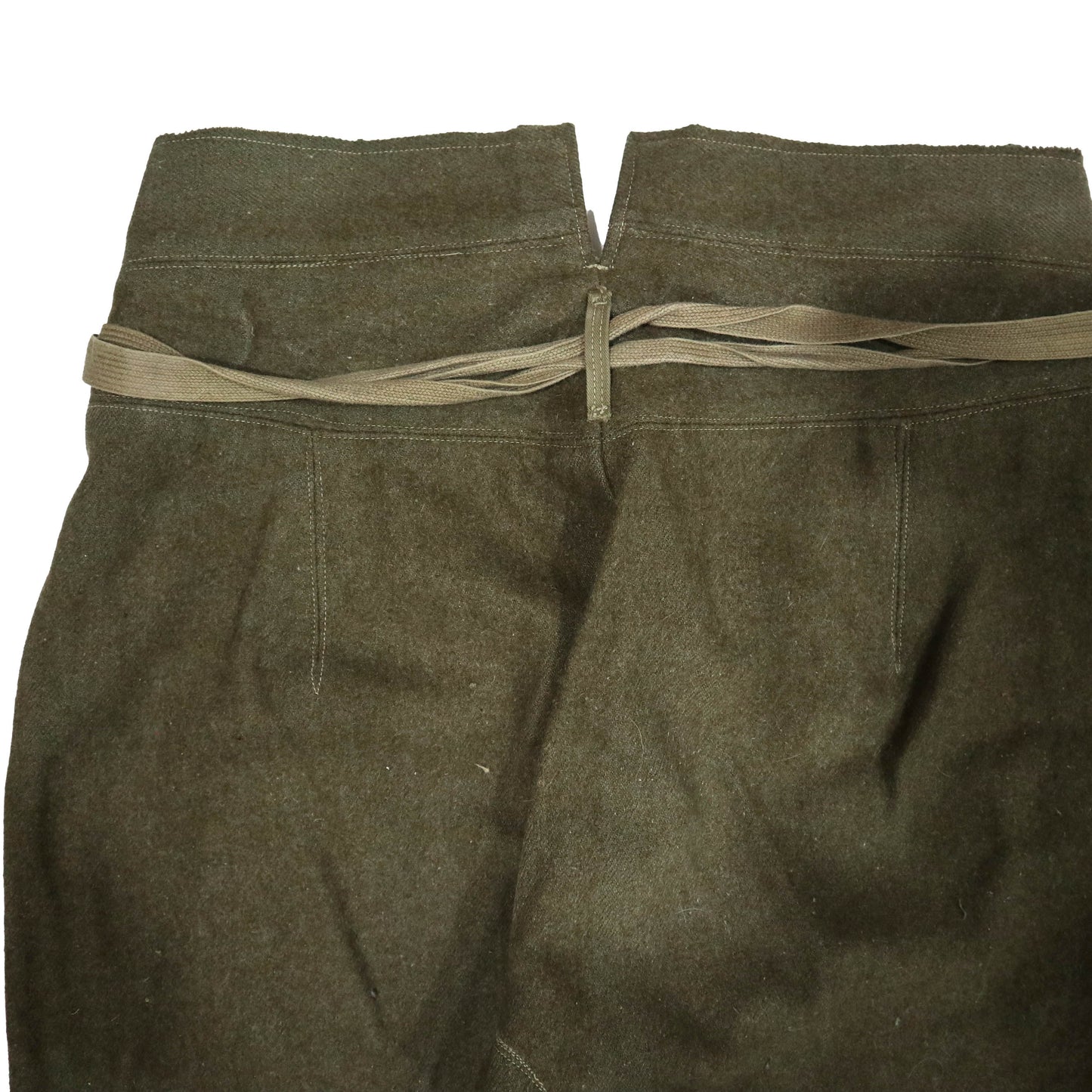 羽亭推荐原品三裤子毛呢现货保真博馆收藏Recommended by Yuting, original Size 3 woolen military trousers, authentic, museum‑collectible grade, in stock