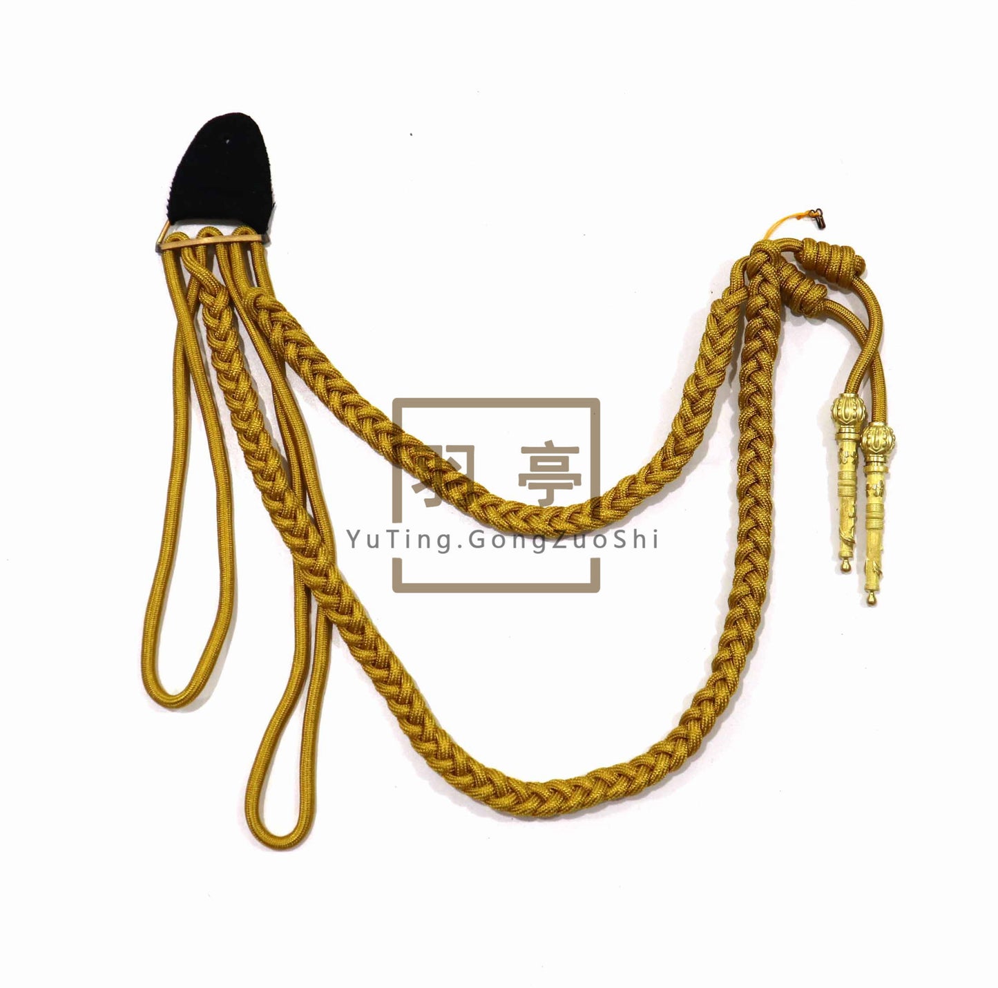 羽亭推荐朝鲜参谋绪饰绶带陆海cosplay重演收藏Recommended by Yuting, original North‑Korean staff officer sash, for army & navy, for cosplay & historical reenactment, collectible
