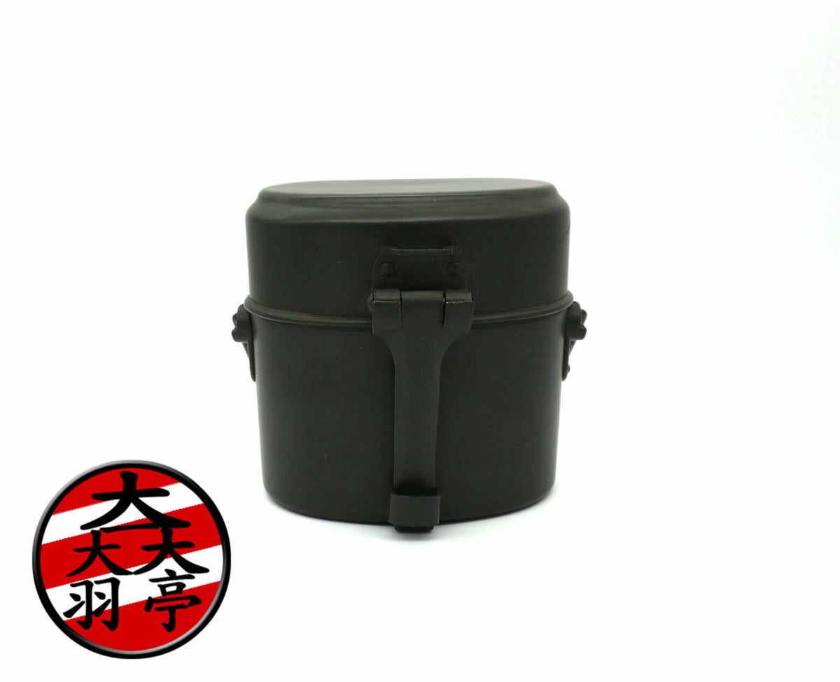 羽亭推荐复制德军饭盒m31型cos重演收藏    Yuting Recommended, Reproduction German‑Style M31 Mess Kit, for Cosplay, Reenactment & Collecting
