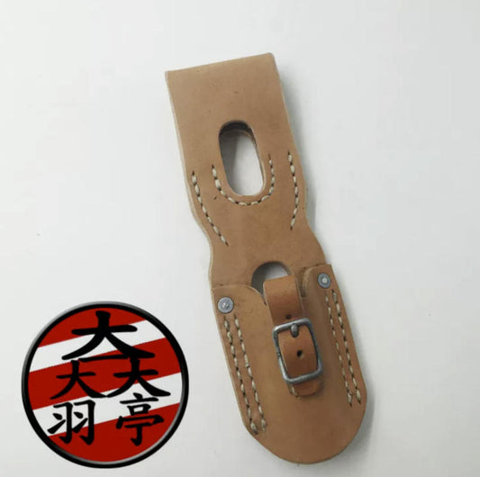羽亭推荐子30皮挂历史舞台影视道具收藏野战装备制服迷彩重演  Recommended by Yuting: Type‑30 bayonet leather frog, field gear, movie & stage prop, for uniform/camouflage, collection and historical reenactment