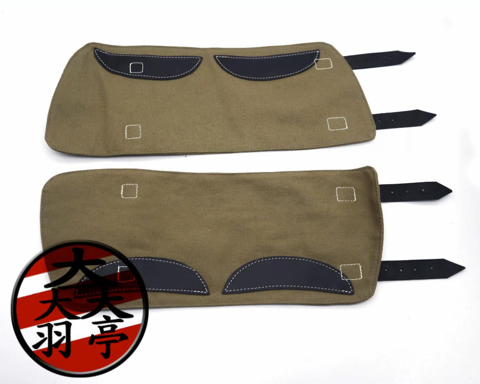 羽亭推荐德国廉价版绑腿装备具cosplay重演影视道具   Yuting Recommended, German‑Style Affordable Gaiters Gear, Cosplay & Reenactment Movie Props