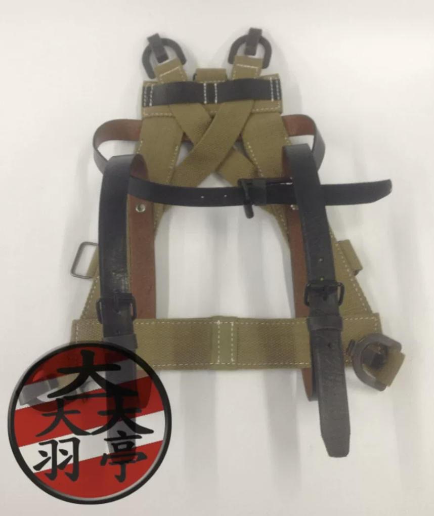 羽亭推荐德军A架野战携行包携行具装备历史重演收藏迷彩多功能   Yuting Recommended, German‑Style A‑Frame Field Pack Harness Gear, Camouflage Multi‑Functional Kit for Historical Reenactment & Collection