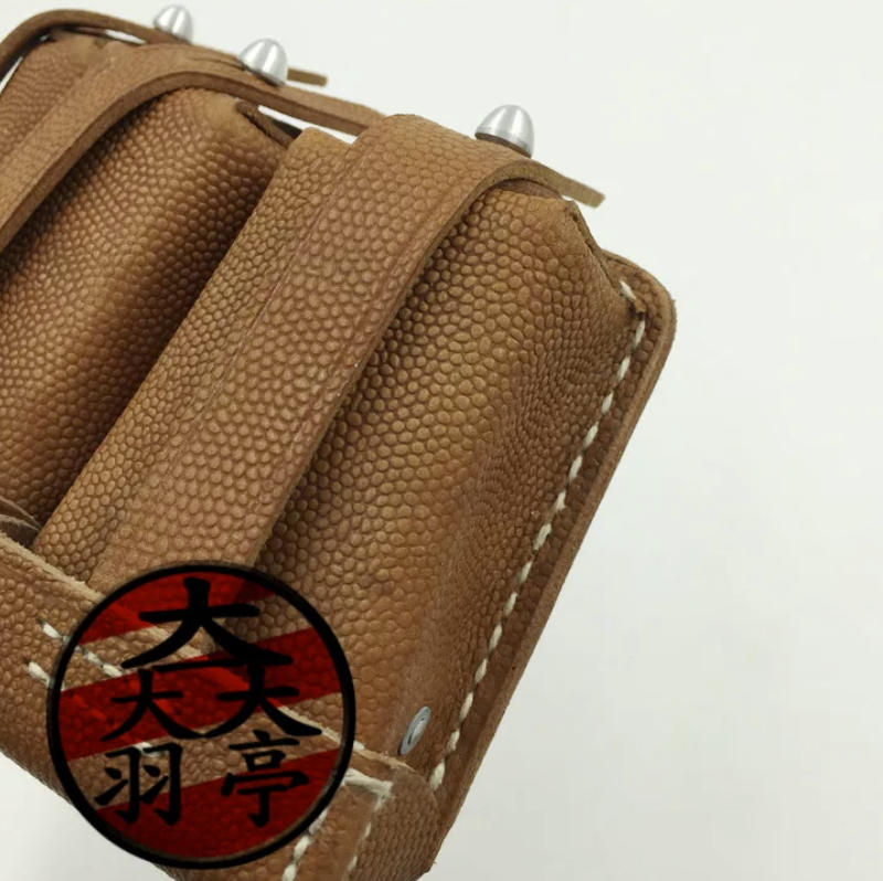 羽亭战棕色孩子宝腰包   Yuting Recommended, Battle‑Brown Reproduction Waist Pouch